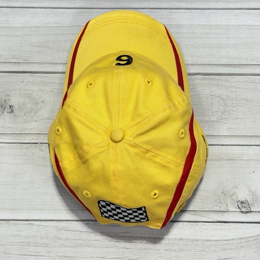 Porsche Design Hat Cap Yellow 6 Racing Driver's Selection F1 Formula One - Picture 6 of 11